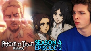 THE MIDNIGHT TRAIN | Attack on Titan REACTION Season 4 Episode 2