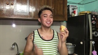 Paano mag pako ? Gamit ang matigas na pandesal !!