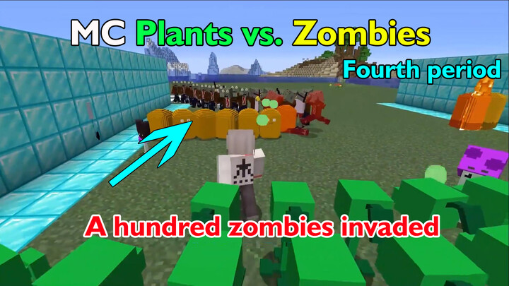[Game] Minecraft phiên bản Plants vs. Zombies