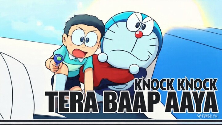 Doraemon amv edit video | Hindi | knock knock tera baap aya | part 1