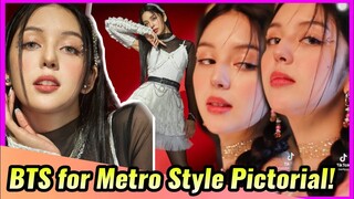 Chanty, STAND OUT ang GANDA sa Behind The Scenes ng Metro Style Pictorial!