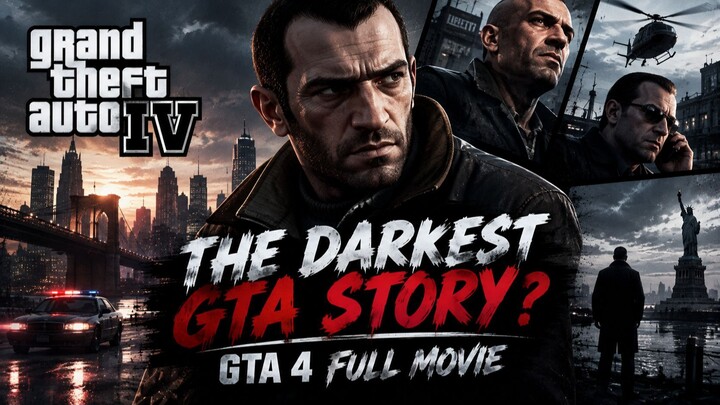 THE DARKEST GTA STORY? ๐ | GTA 4 FULL MOVIE