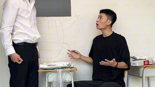 It's over, the teacher is furious