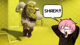 เจอ Shrek วิ่งไล่ฆ่าใน Backrooms !! | Roblox Shrek in the Backrooms (Crafting!)