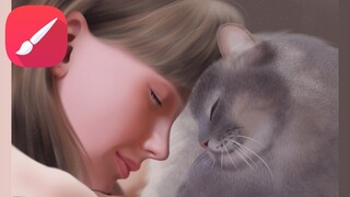 [Infinite Painter] Digital painting time lapse