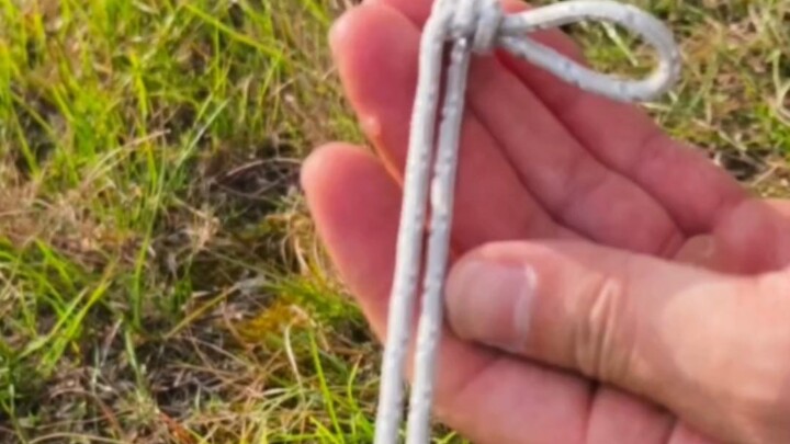 Essential Tightening Knot for Camping