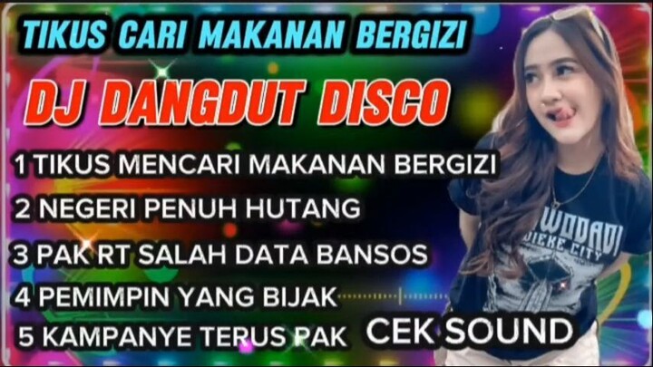 Tikus Mencari Makanan Bergizi‼️ Dj Dangdut Disco ‼️ Lagu Paling Ganas ‼️Kritik S