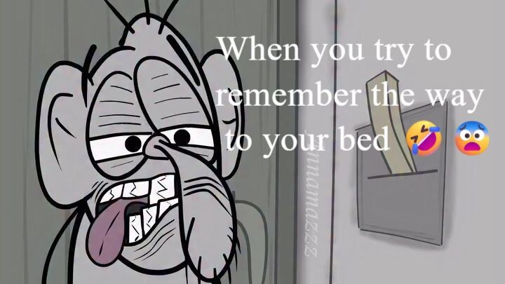 When you try to remember the way to your bed 😴🤣 #shorts #stickman