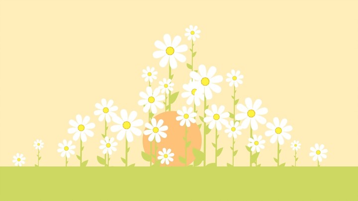 AE simple animation-daisy