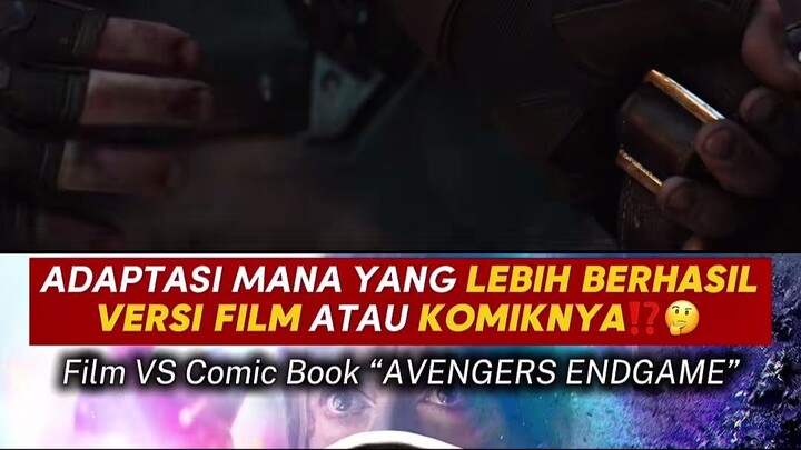Kalian udah tau belum kalo film Avengers Endgame beda banget sama sumber komik aslinya!