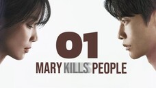 🇰🇷EP. 1 MARY KILLS PEOPLE (2025) | ENG SUB | Crime/Medical/Drama