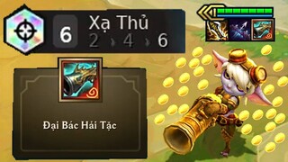 1 CHẠM = 1 GOLD? TRISTANA ĐẠI BÁC HẢI TẶC +6 XẠ THỦ BUG DAME CỰC KHÉT