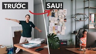 Văn phòng kiêm ổ bỉm sữa tại gia của mình!