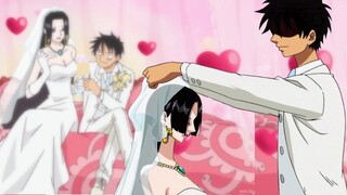 Hancock marry Luffy. The man of destiny || One Piece