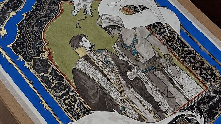 A 2,600-yuan Sultan gay guy whose drawing was so satisfying he upgraded from black-and-white to colo