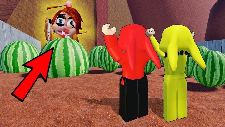 Yuta, Mio Dan Baby Celine Dikejar Bayi Boneka Chucky  ROBLOX