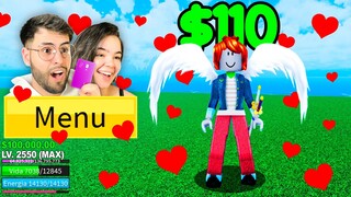 Comprei uma Conta Para Minha Namorada no Blox Fruits