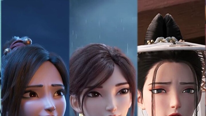 [Light Chasing Animation All Female Group Portraits] Who is Bai Yueguang in your heart?