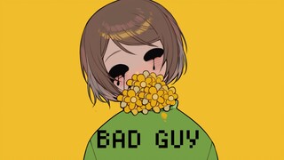 【Undertale handwriting】bad guy【Chara center】