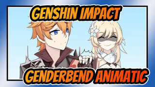 [Genshin Impact Animatic] Teyvat Boy Band, Berubah!