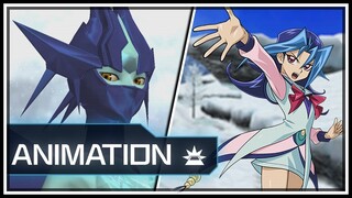 Ice Beast Zerofyne ​Summon Animation (JP/EN) [Yu-Gi-Oh! Duel Links]