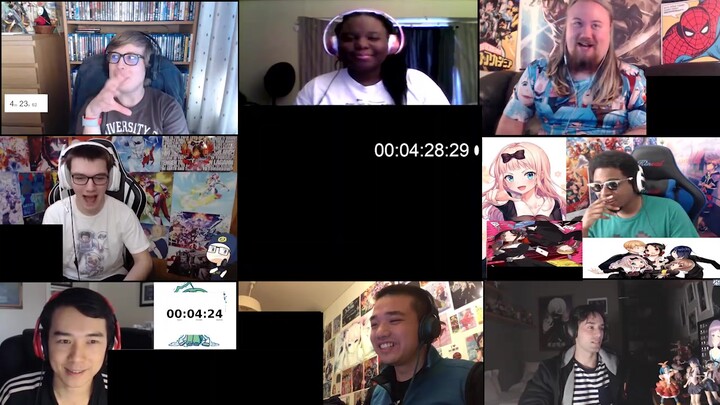 Foreigners watch Kaguya-sama: Love is War Episode 8 Black Edition