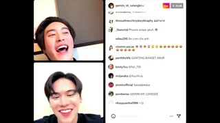 เจมิไนน์ Live IG คุยกับสตางค์ (17/04/2024) #liveig #gemini #satang