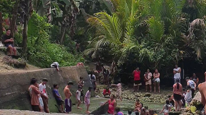 with brother and his friends