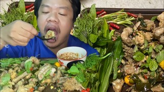 อ่อมไก่บ้านใส่.....สมุนไพร #งานนี้มีคอแห้งแน่ๆ MRph