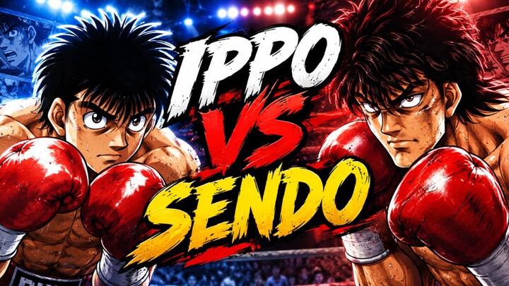 Ippo vs Sendo, Rivalitas Dua Petinju Monster