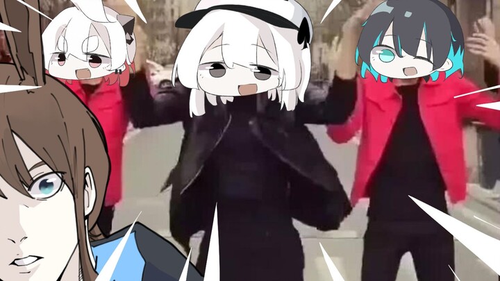 [Arknights silly voiceover] "The three of us are too strong. If we kill one of them, we'll kill them