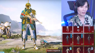 SÚNG LỤC Dụ Team Địch _ Khô Máu Với Trang Phục Lính Gác Poseidon  [PUBG Mobile]