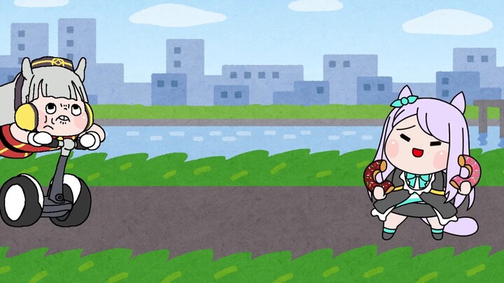 (Homemade Raccoon Animation) McQueen is pushed to the limit by the Golden Ship