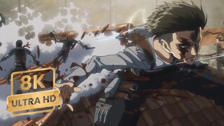 Levi vs Kenny Squad - 8K Best Quality | Engsub