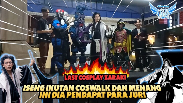 Test Performance Costume Zaraki  Kenpachi dari Anime Bleach di Cosplay Coswalk Competition