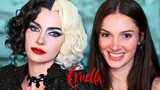 CRUELLA 2021 ( Emma Stone ) Makeup Transformation - Cosplay Tutorial