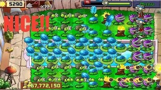 พืชเทียบกับซอมบี้ GATLiNG PEA WINTER MELON & CHOMPER pvz gaming androidgames