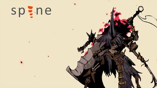 spine 待机动画 练习作品，动画文件，切图分享