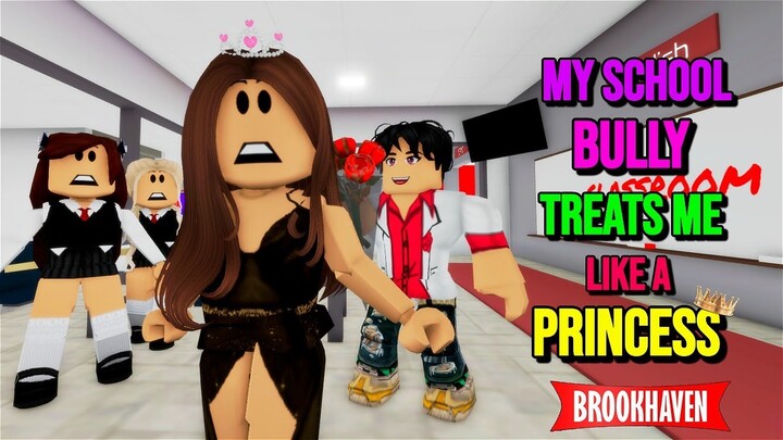 MY BULLY TREATS ME LIKE A PRINCESS....!!! ll  Brookhaven Mini Movie (VOICED)