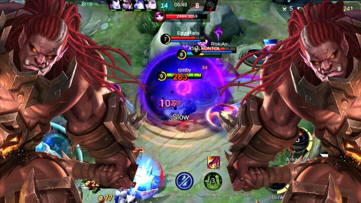 GILAAA!! EPIC MOMENT BALMOND AGRESIF DI MOBILE LEGENDS 😱