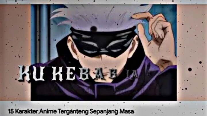 karakter terganteng di anime kalian pilih yang mana