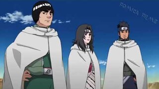 Guy Asuma kurenai vs Sand shinobi | Neji saves Gaara and Fuu from Hoichi