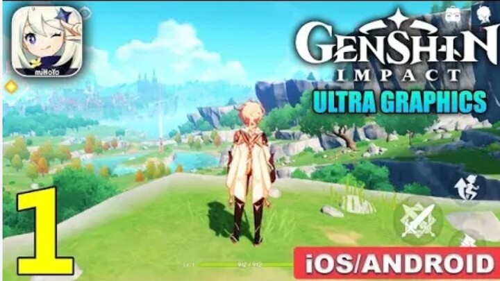 Genshin impact gameplay walk through (ISO, ANDROID) PART-1