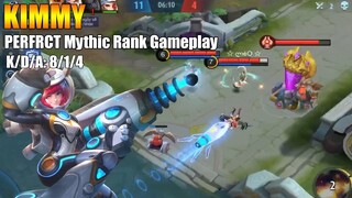 KIMMY PERFECT Mythic Rank Gameplay | Road to top1 global Squad Season15
