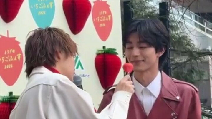 【吉澤要人 x 大倉空人】Lễ hội dâu tây