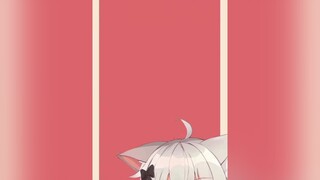 animegirl anime kuroikki meow