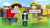 MIMIN BAU BAWANG KARENA JADI WIBU??? GAME ROBLOX ANIME PALING KERENN!!!