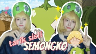 Waifu loli semongko ketika di kasih hp😂🍉