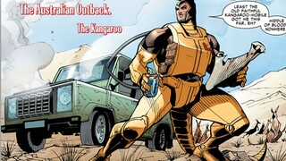 【Marvel Comics-美漫科普#28】从小痴迷于研究袋鼠，长大后借助袋鼠的能力成为了反派-漫威超级反派袋鼠人