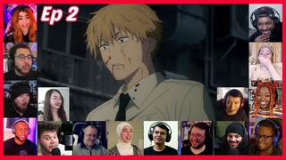 Chainsaw Man Episode 2 Reaction Mashup | チェンソーマン Ep 2 Reaction